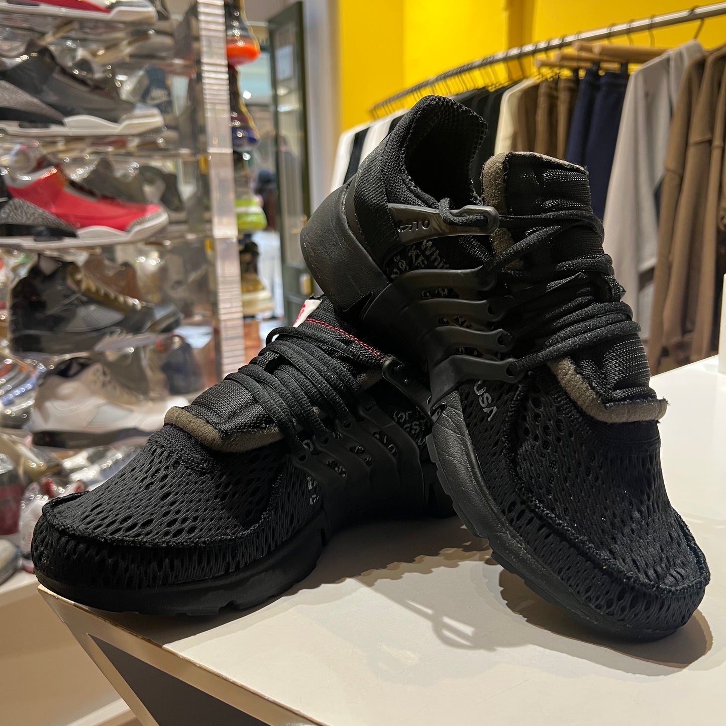 Nike Air Presto Off-White Black (2018) pre-owned US10