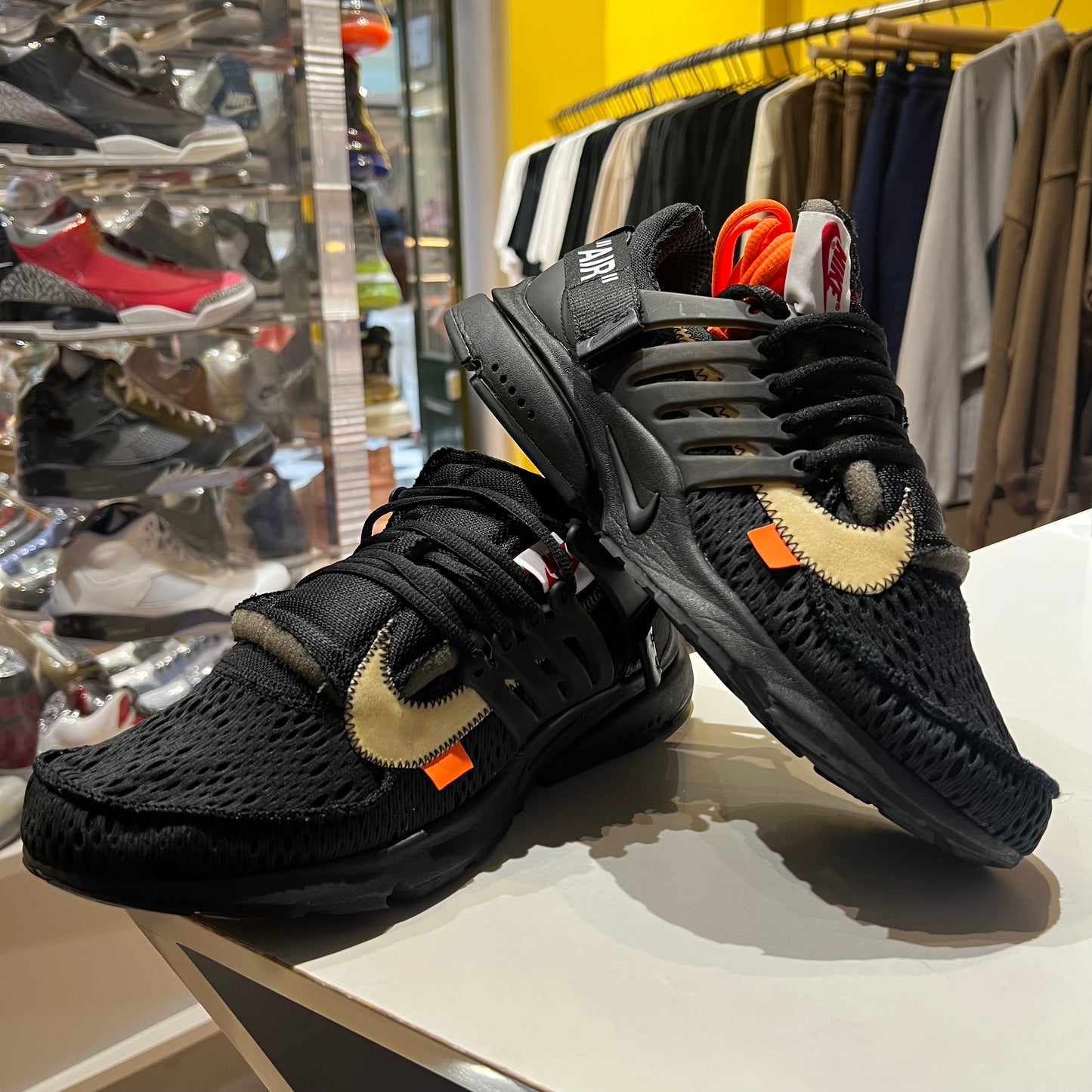 Nike Air Presto Off-White Black (2018) pre-owned US10