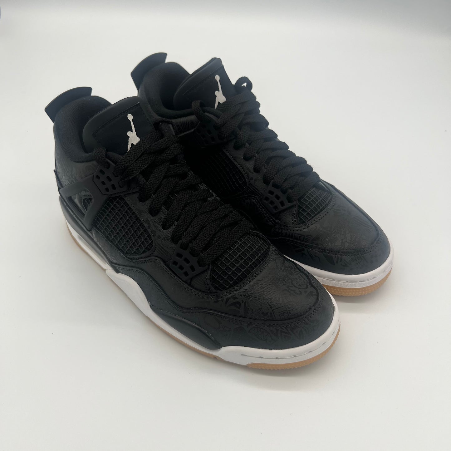 Jordan 4 Retro Laser Black Gum Pre-owned US9