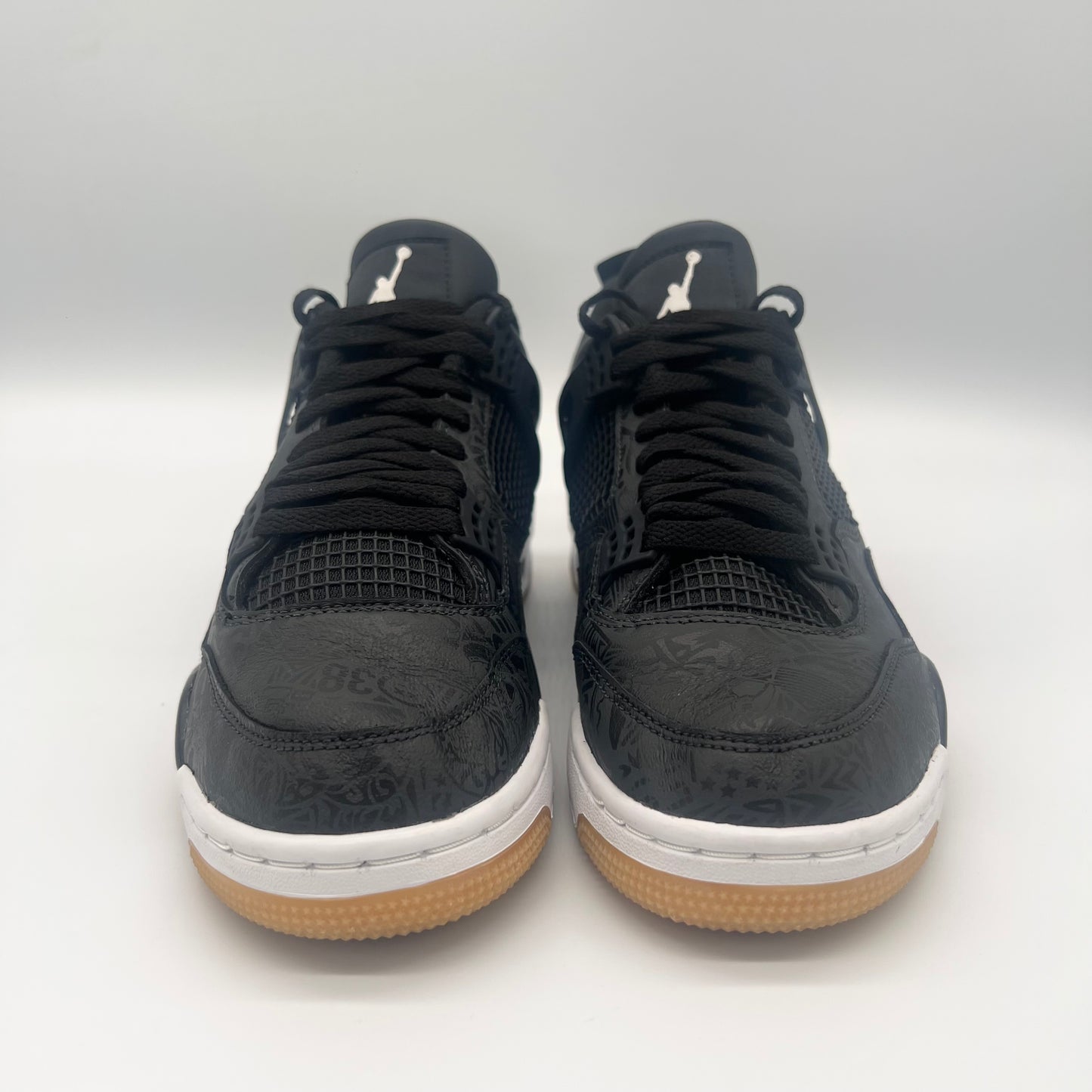 Jordan 4 Retro Laser Black Gum Pre-owned US9