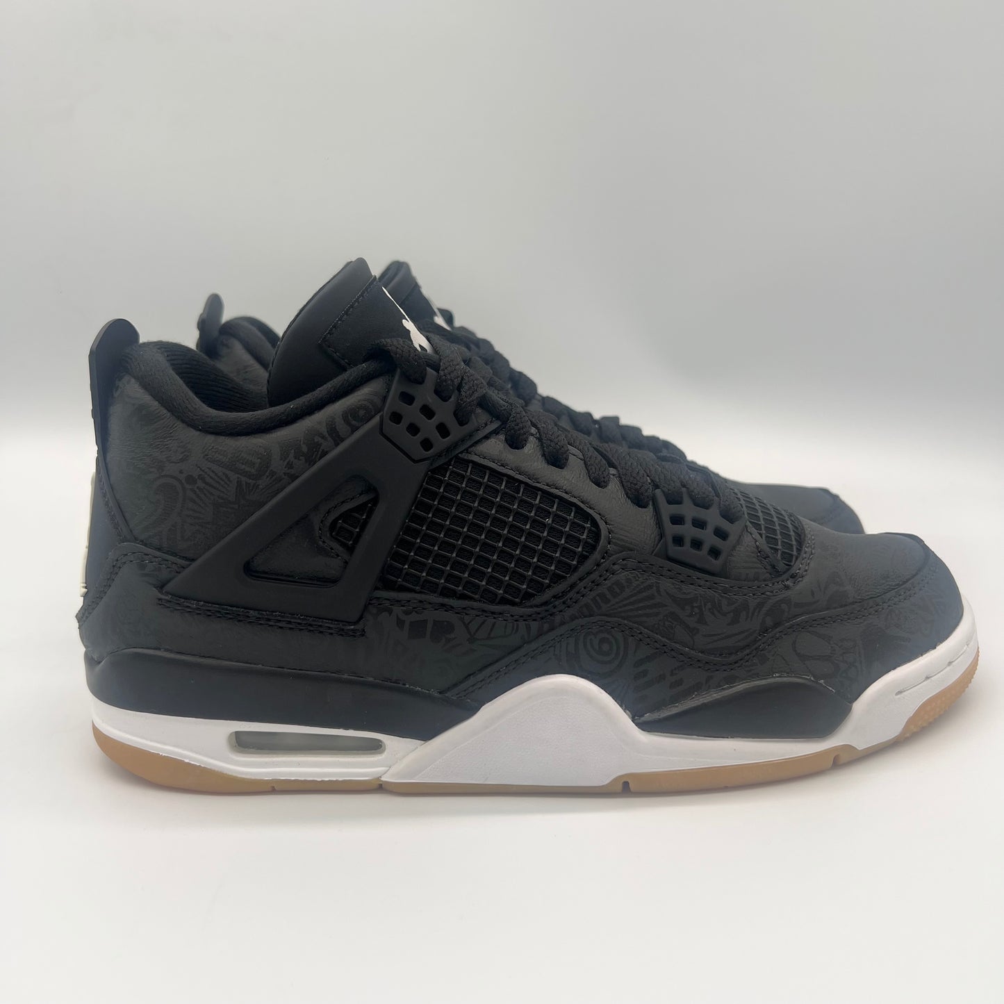 Jordan 4 Retro Laser Black Gum Pre-owned US9