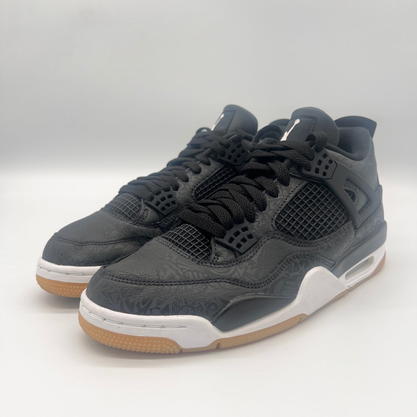 Jordan 4 Retro Laser Black Gum Pre-owned US9