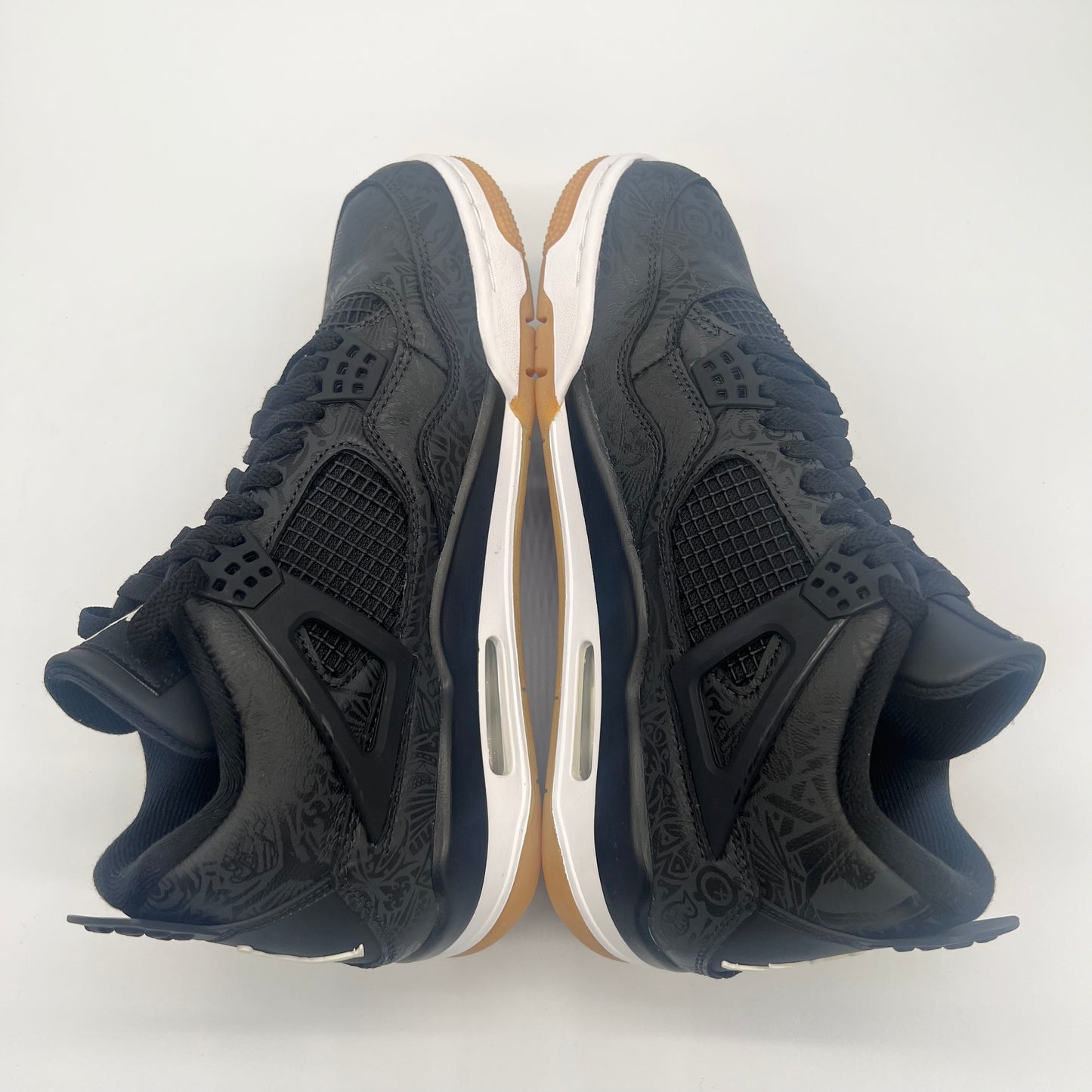 Jordan 4 Retro Laser Black Gum Pre-owned US9