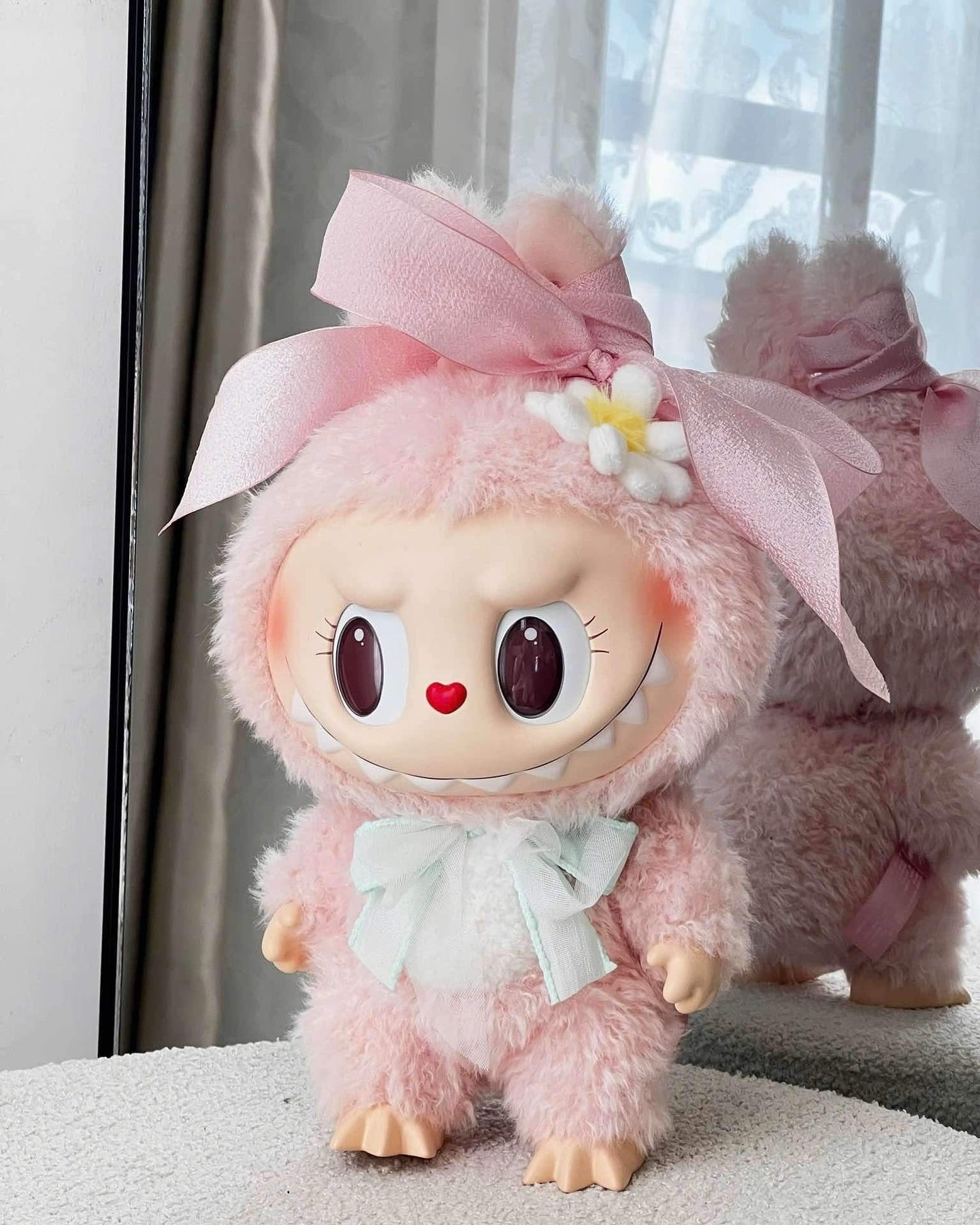 Pop Mart Labubu Mokoko Close to Sweet Vinyl Plush Doll