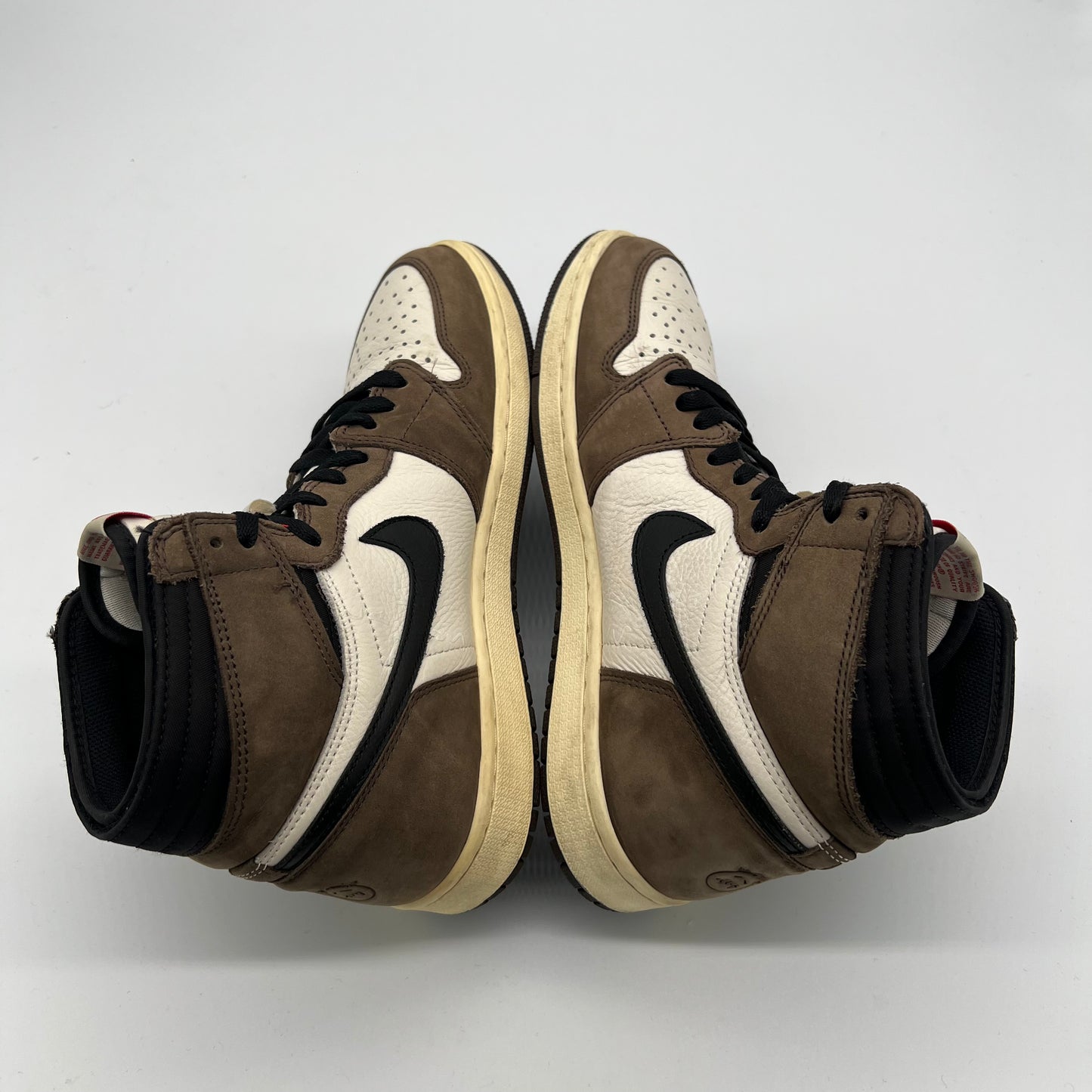 Jordan 1 Retro High OG SP Travis Scott Mocha Pre-Owned Size 10.5
