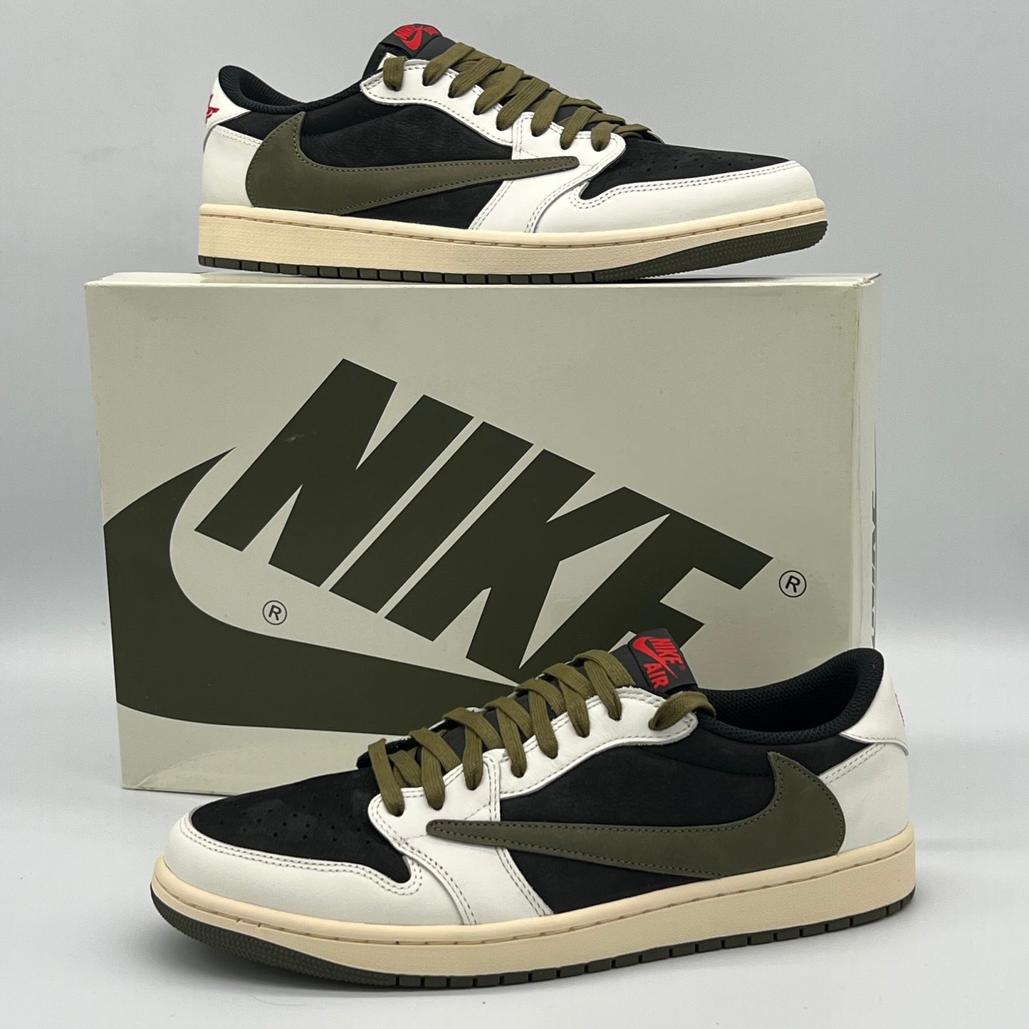 Jordan 1 Retro Low OG SP Travis Scott Olive (Women’s) Pre-owned WUS12/US10.5