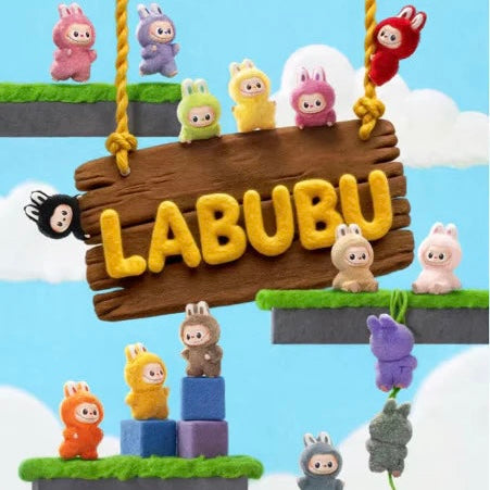 Pop Mart Labubu The Monsters Pin for Love Series Vinyl Plush Pendant (N-Z) Single Blind Box