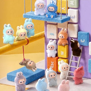 Pop Mart Labubu The Monsters Pin for Love Series Vinyl Plush Pendant (N-Z) Single Blind Box