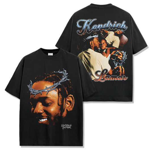 Kendrick Lamar Vintage Tee Engineered by The Archive Store Black