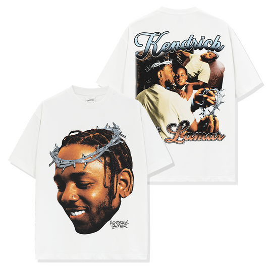 Kendrick Lamar Vintage Tee Engineered by The Archive Store White
