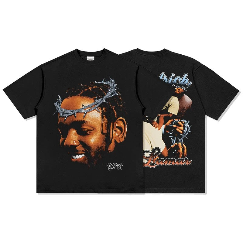 Kendrick Lamar Vintage Tee Engineered by The Archive Store Black