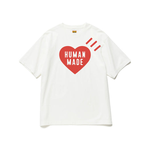Human Made T Shirt White Heart