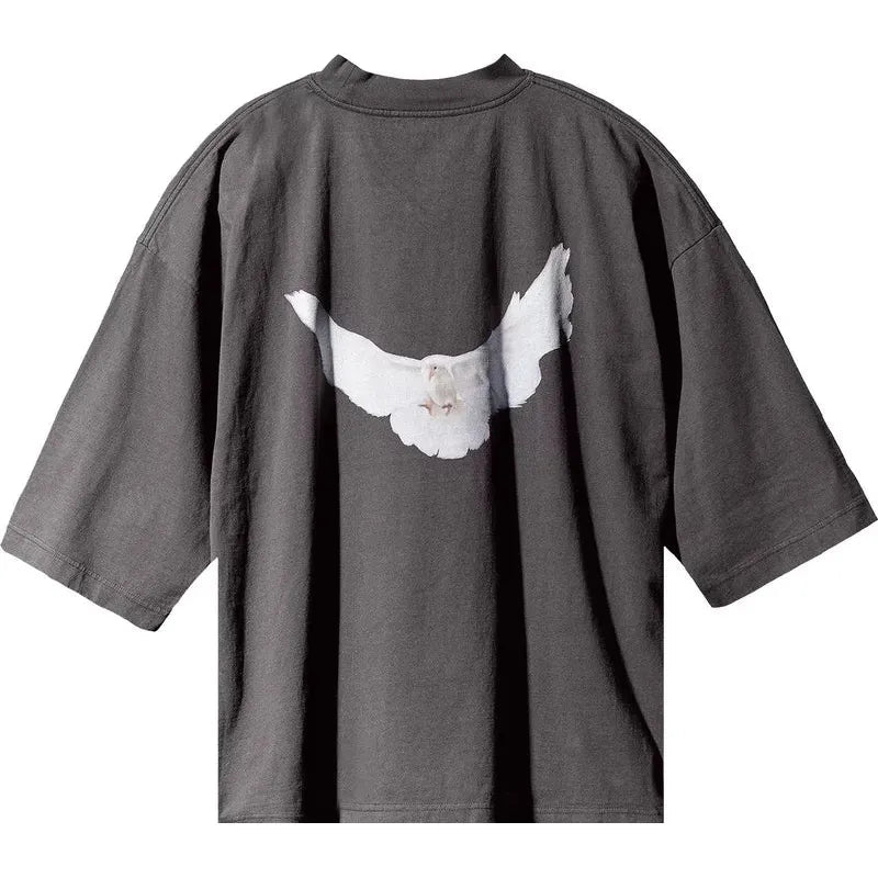 Yeezy Gap Engineered by Balenciaga Dove 3/4 Sleeve Tee Dark Green