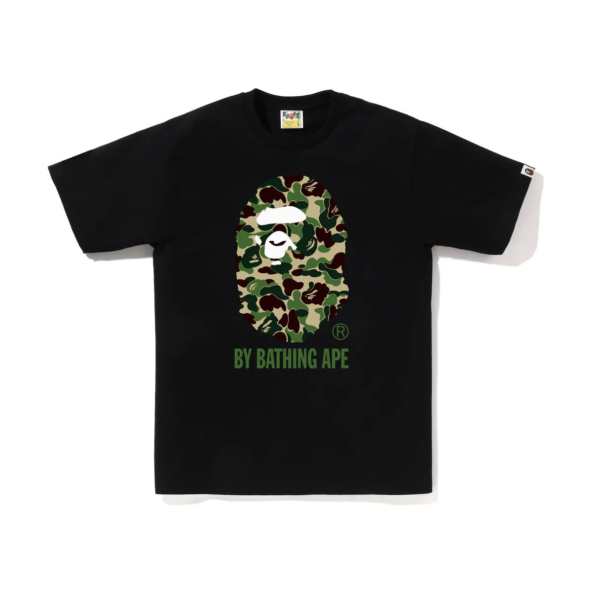 BAPE ABC Camo By Bathing Ape Tee (Black/Green)
