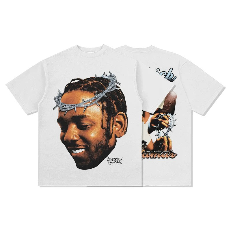 Kendrick Lamar Vintage Tee Engineered by The Archive Store White