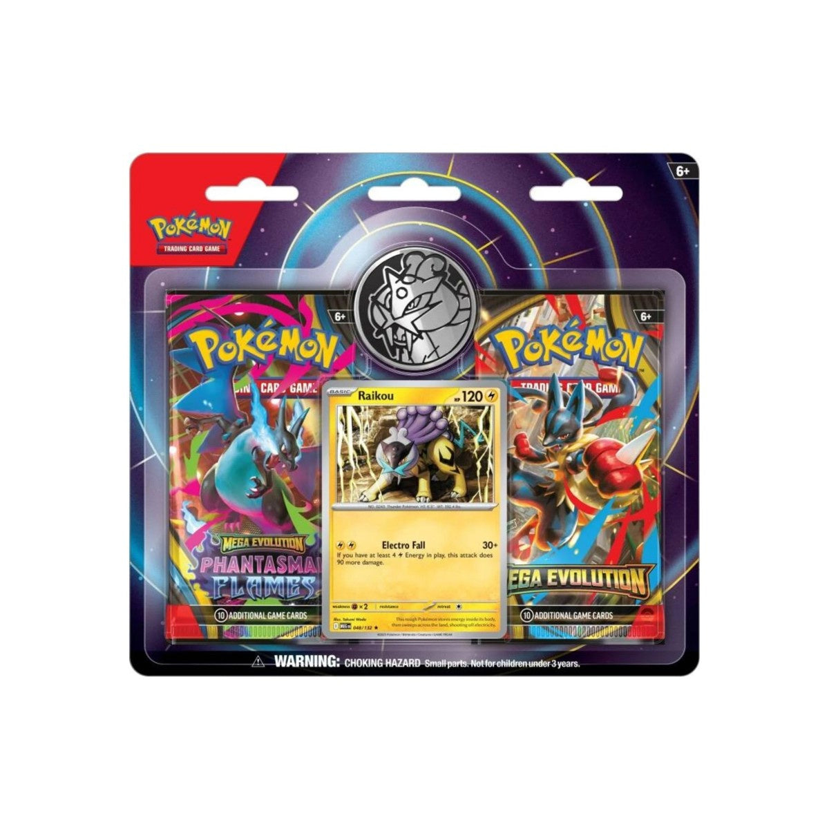 Pokemon TCG: 2-Pack Blister Raikou