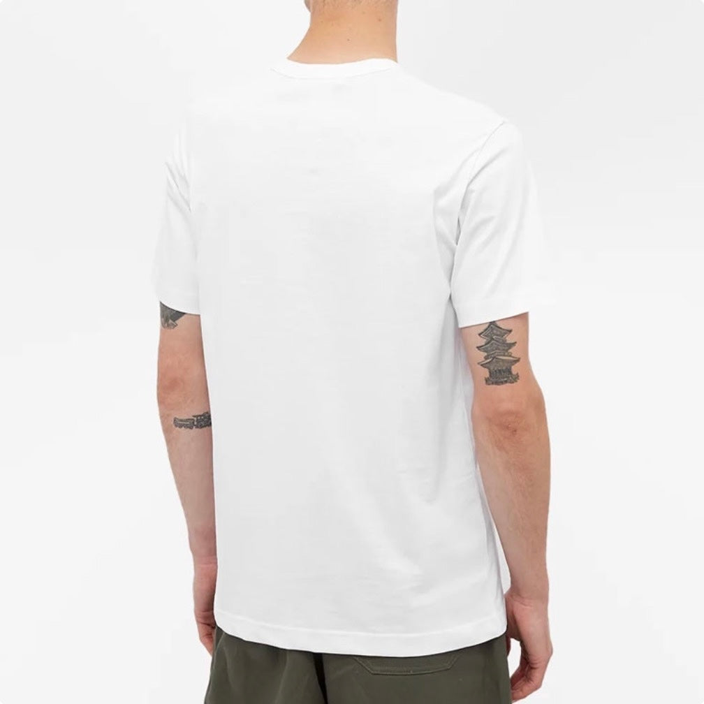 KAWS x Comme des Garcons Shirt Print T-shirt (2021) White/Green/Pink