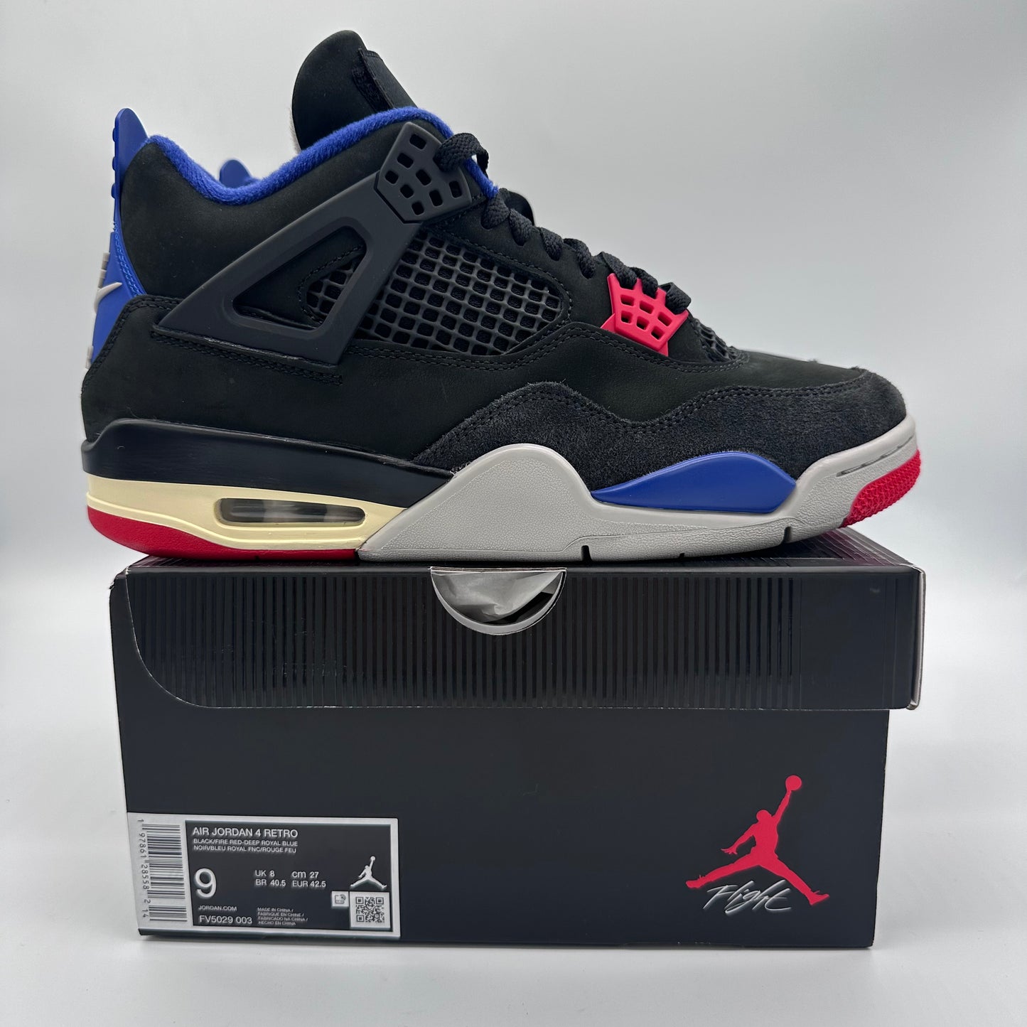 Jordan 4 Retro Rare Air (2025) Pre-owned US 9