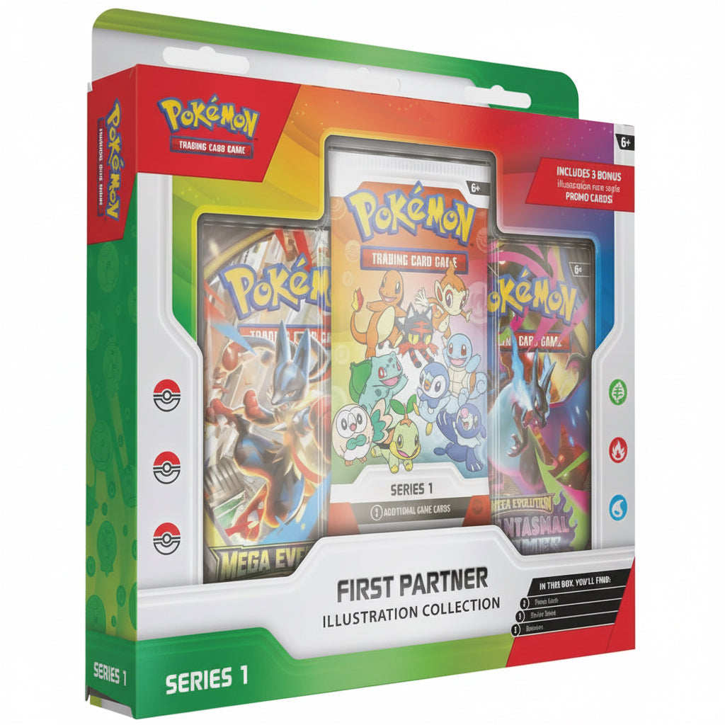Pokémon TCG First Partner Illustration Collection – Series 1