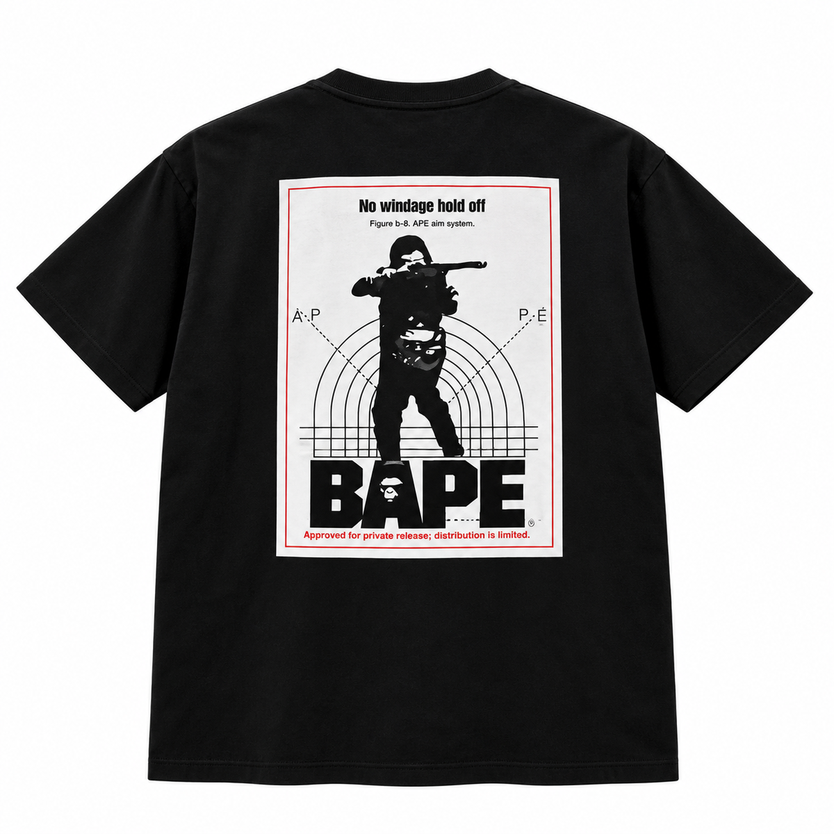 BAPE No Windage Hold Off Tee