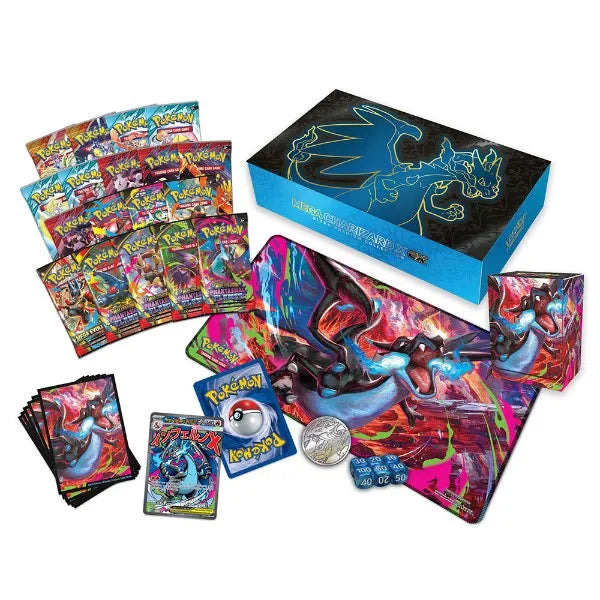 Pokemon Mega Evolution Charizard X ex Ultra-Premium Collection