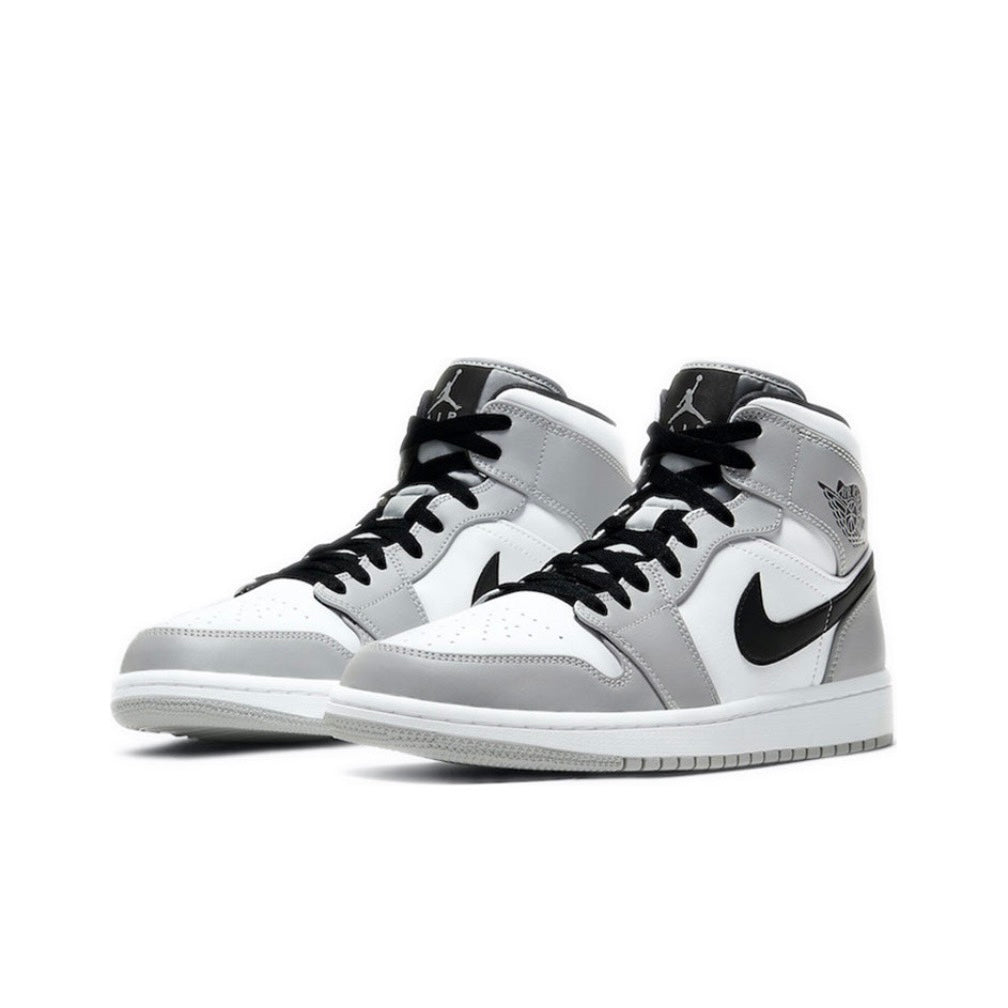Jordan 1 Mid Light Smoke Grey