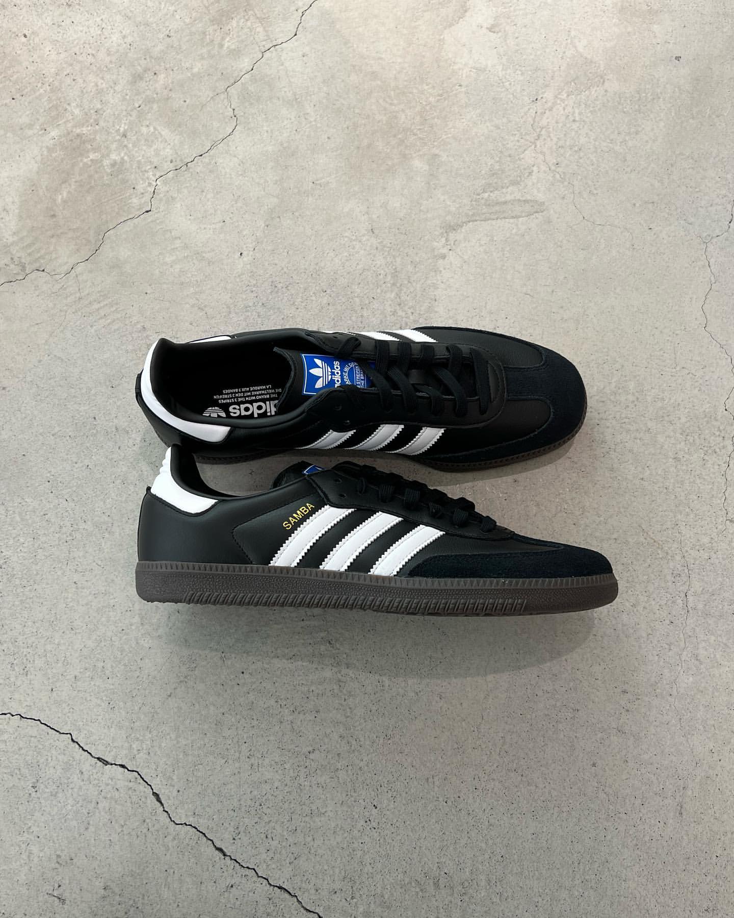 adidas Samba OG Black White Gum