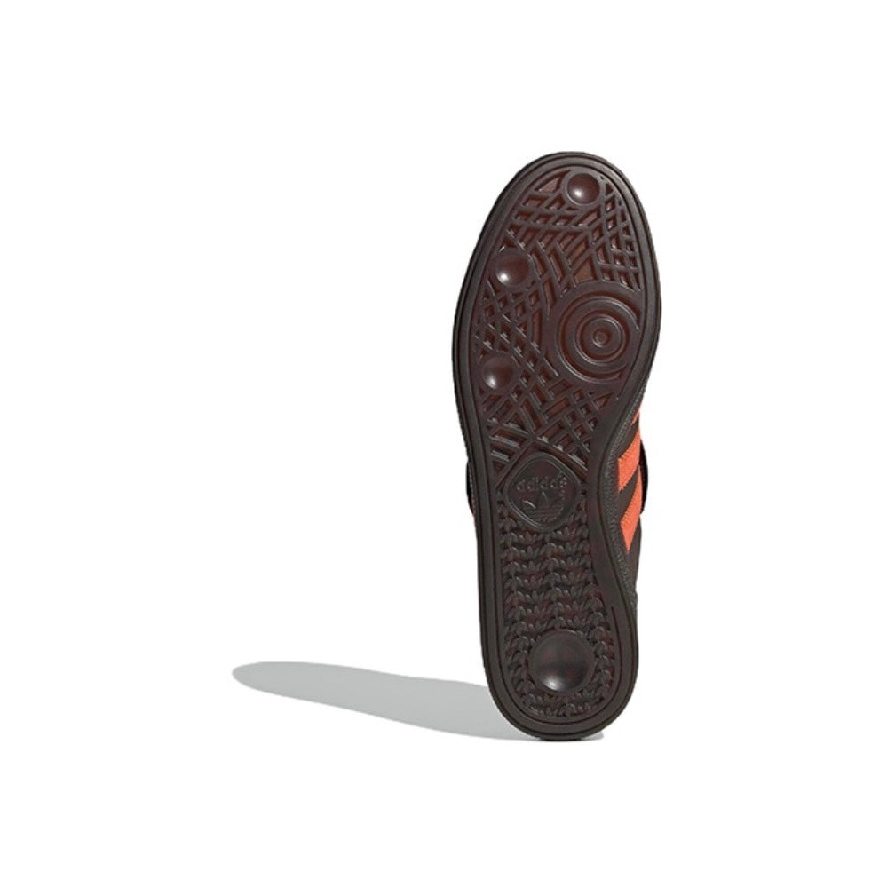 Adidas Originals x Shukyu x Ewax Handball Spezial Brown Collegiate Orange
