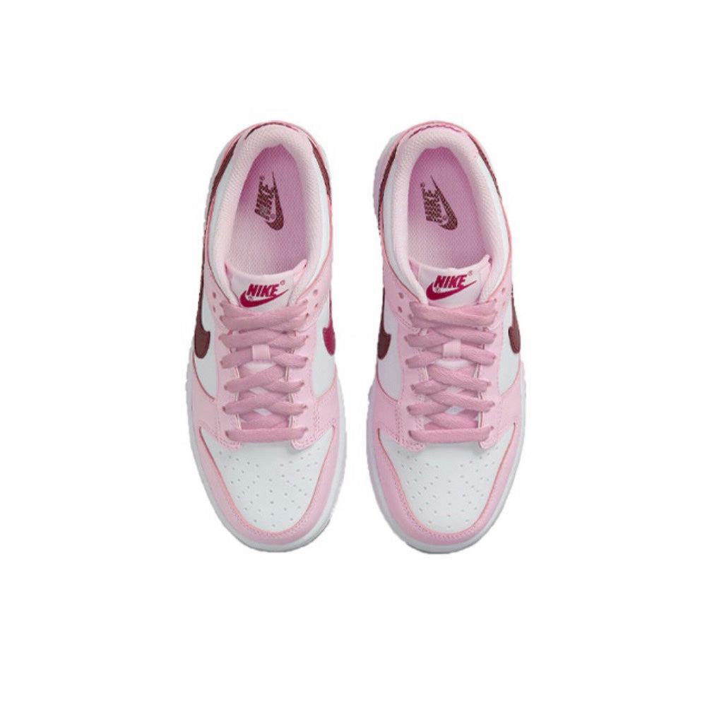 Nike Dunk Low Pink Foam Red White (GS)