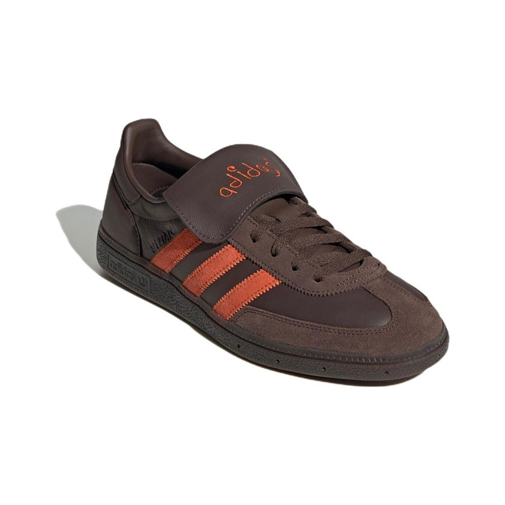 Adidas Originals x Shukyu x Ewax Handball Spezial Brown Collegiate Orange