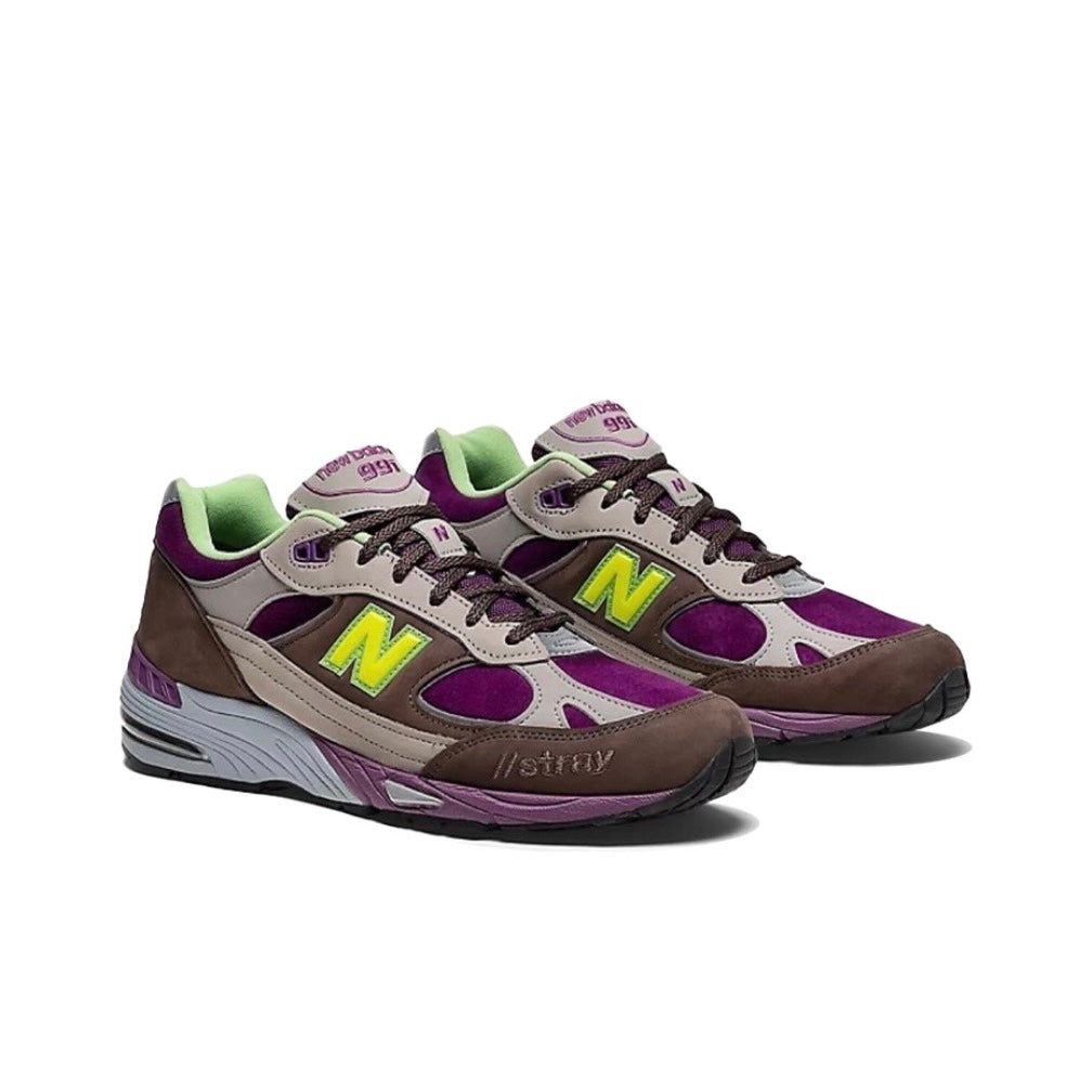 New Balance 991 Stray Rats Brown Made In England