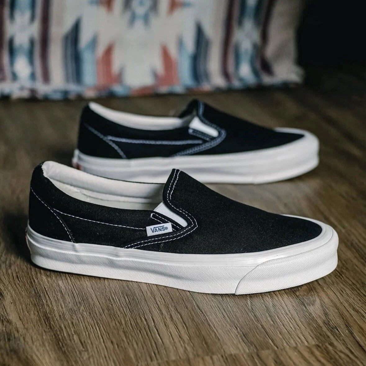 Vans OG Classic Slip-On Lx Black White