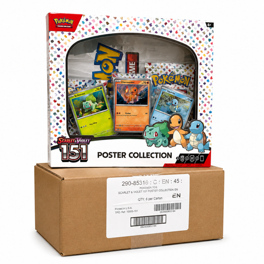 Pokémon TCG Scarlet & Violet—151 Poster Collection Case