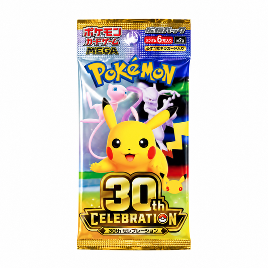 Pokémon TCG MEGA 30th CELEBRATION Booster Pack (Japanese)