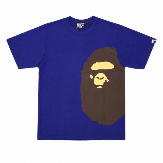 BAPE Big Ape Head Side Tee Purple