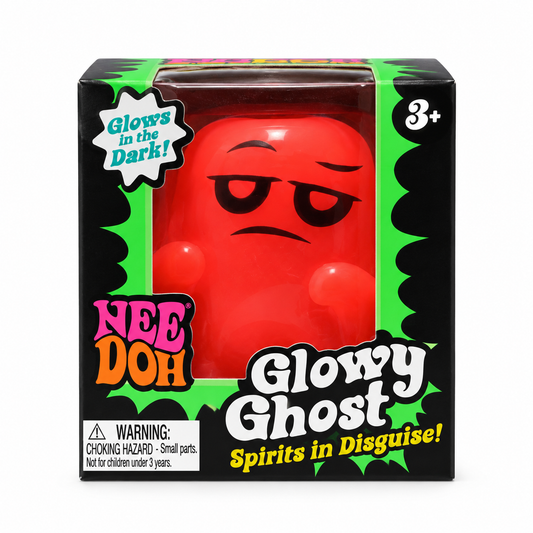 NeeDoh Glowy Ghost Glow In The Dark (Orange)