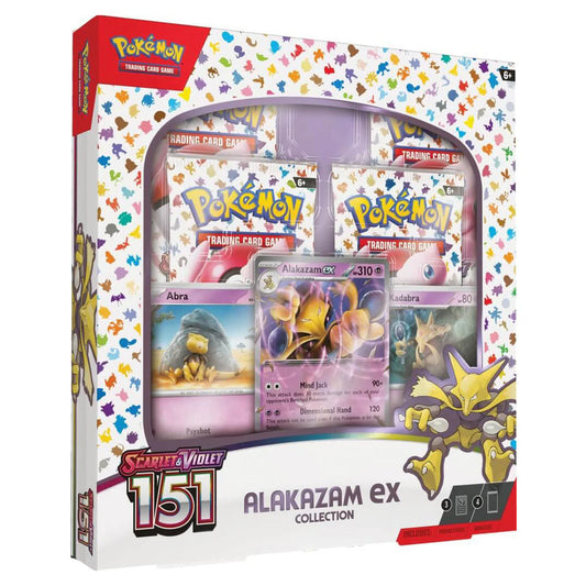 Pokémon TCG: Scarlet & Violet—151 Collection alakazam ex collection