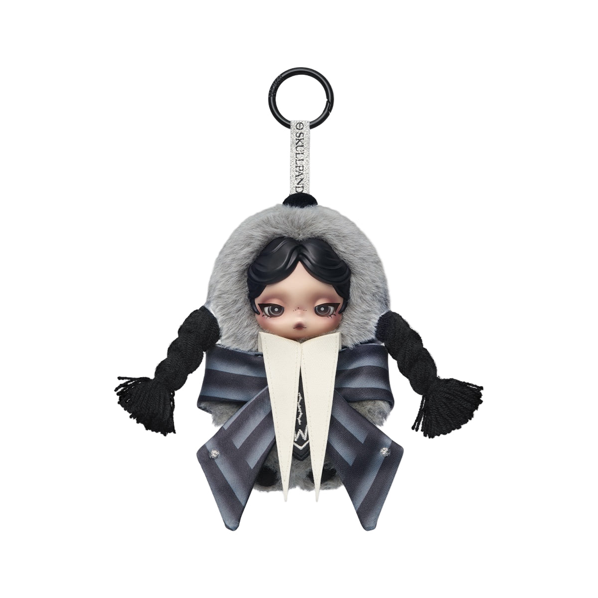 Pop Mart SKULLPANDA × WEDNESDAY PLUSH (NEVERMORE ACADEMY UNIFORM VERSION)