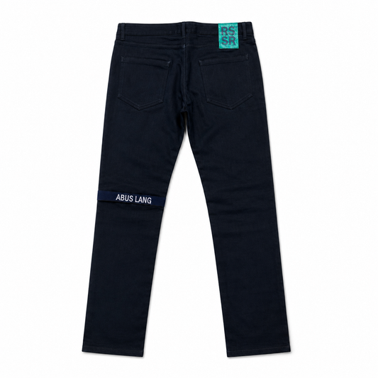 Raf Simons x Sterling Ruby "Abus Lang" Denim Jeans 2014FW