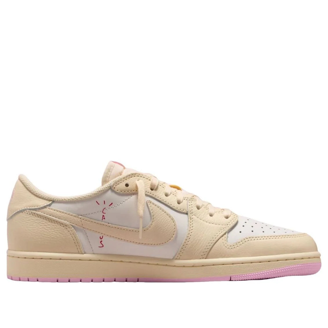 Jordan 1 Retro Low OG SP Travis Scott Shy Pink (PS)