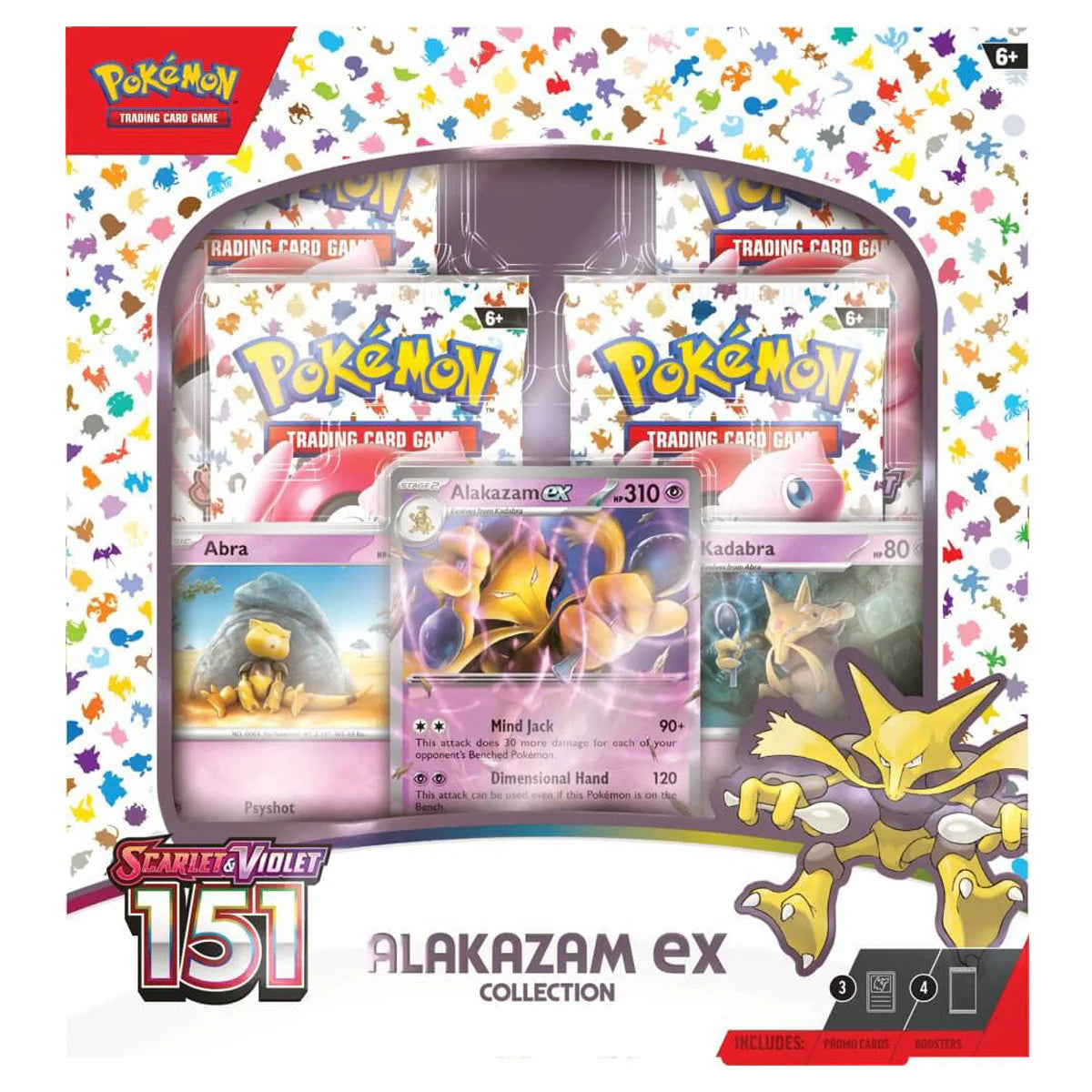 Pokemon TCG Scarlet & Violet 151 Alakazam ex Collection