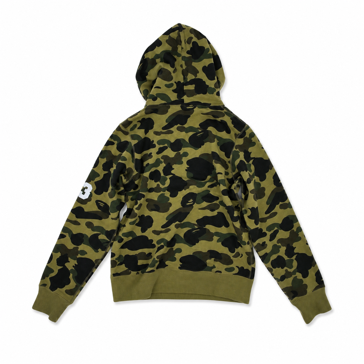 BAPE 1st 93 Camo College Pullover Hoodie