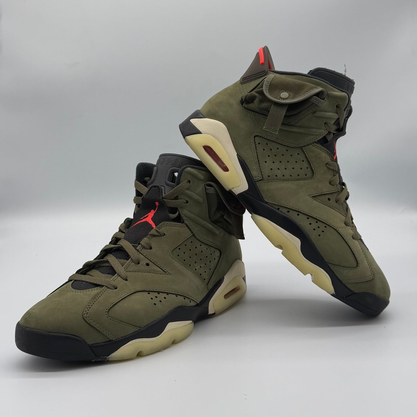 Jordan 6 Retro Travis Scott Olive Pre-owned US11