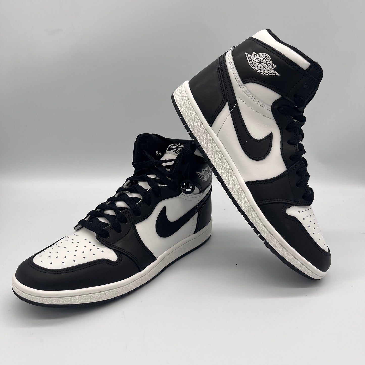 Jordan 1 Retro High '85 Black White (2023) Pre-owned US 9.5