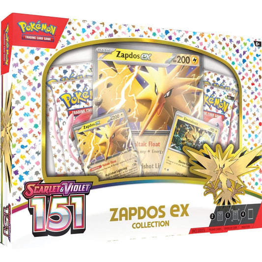 Pokémon TCG: Scarlet & Violet—151 Collection “Zapdos ex”