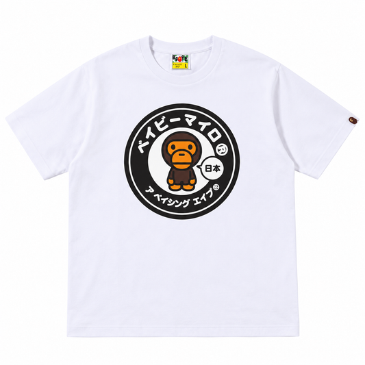 BAPE Japan Exclusive Baby Milo Tee White product photo