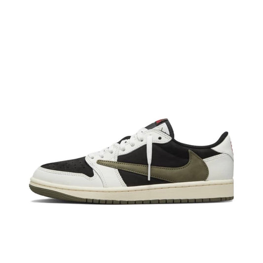 Jordan 1 Retro Low OG SP Travis Scott Olive (Women's) Pre-owned WUS8.5