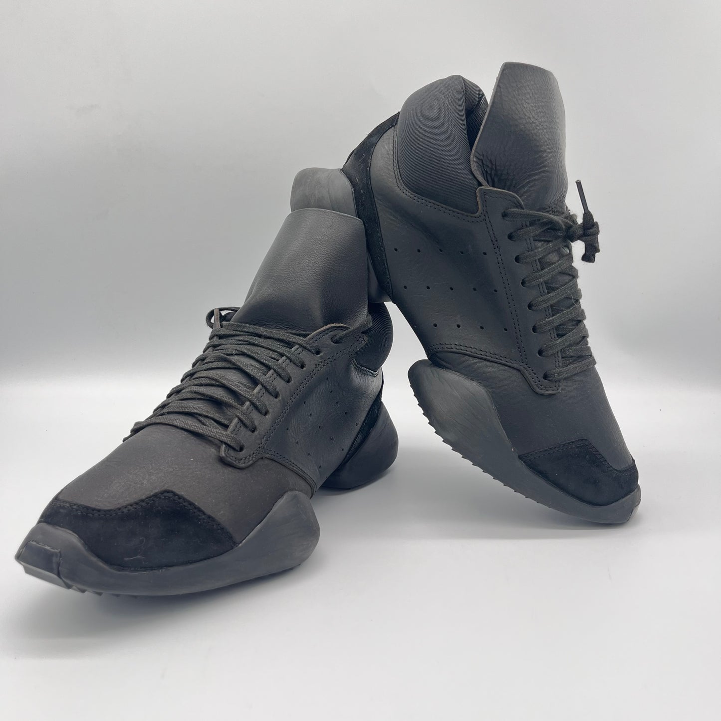 Rick Owens x Adidas Tech Runner Black-Pre-owned US 8