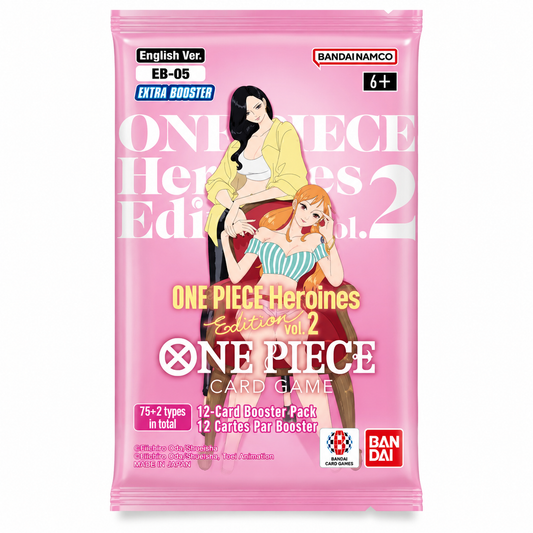 One Piece Card Game Heroines Edition Vol. 2 EB-05 – English Booster Pack
