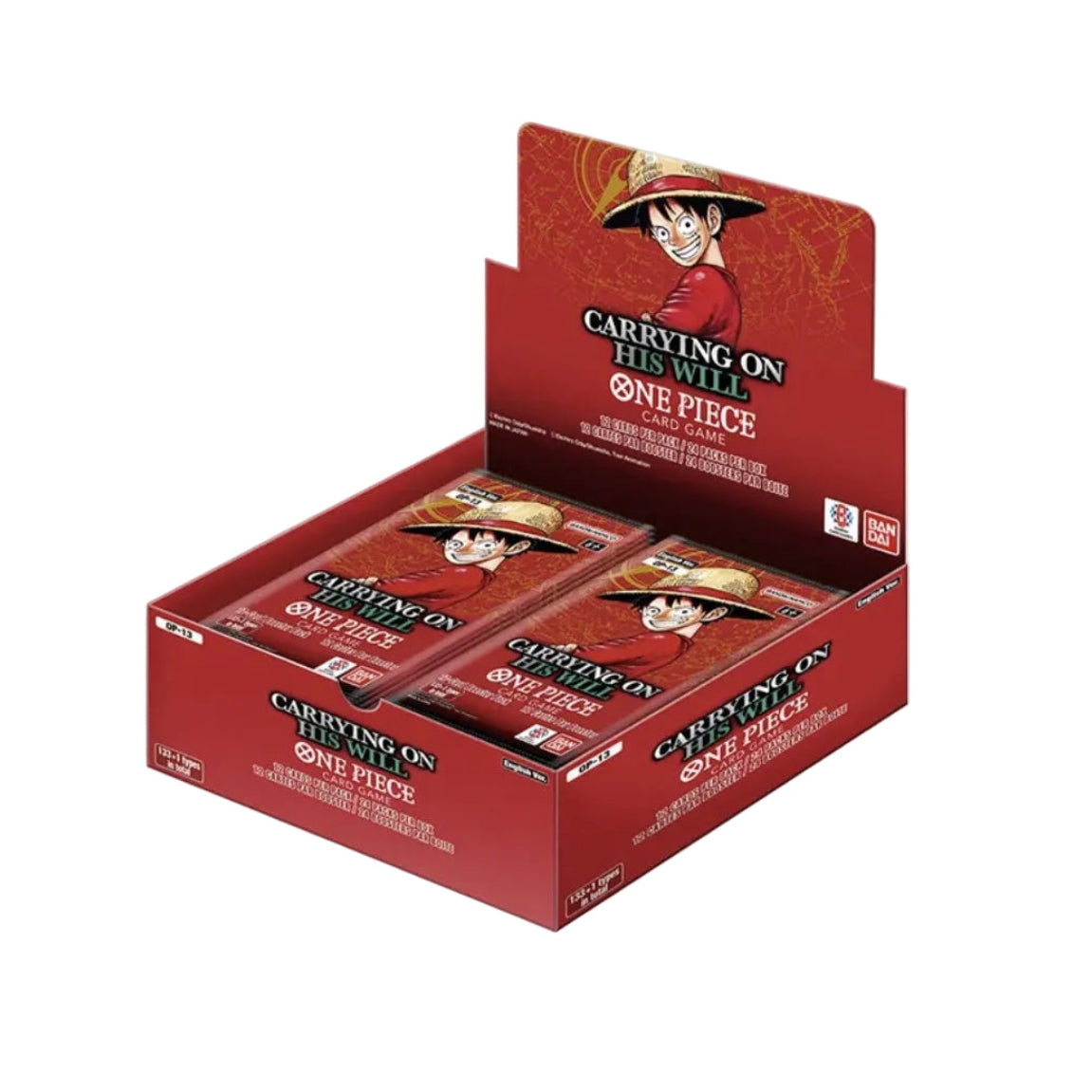 One Piece Card Game Carrying On His Will (OP-13) Booster Box